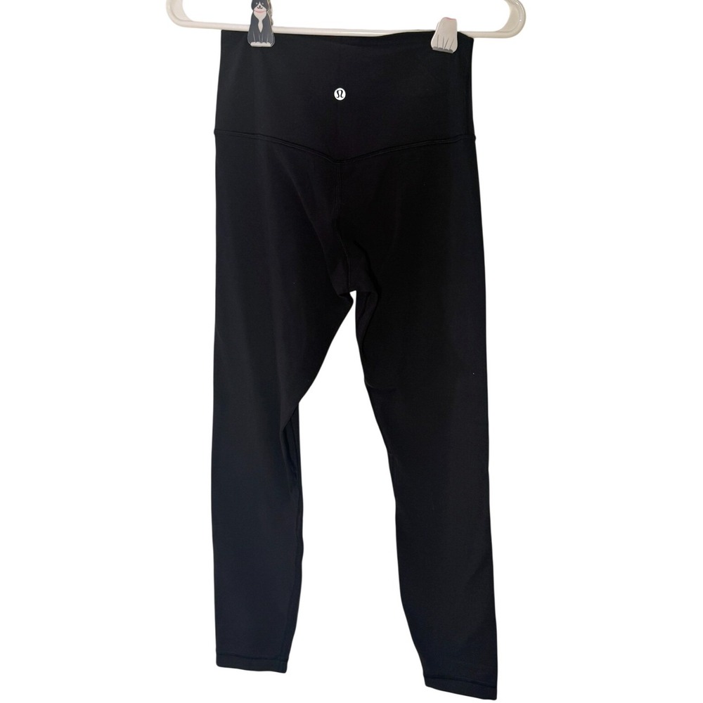 Lululemon Wunder Under High-Rise Tight 23" *Full-On‎ Luxtreme Black Size 6